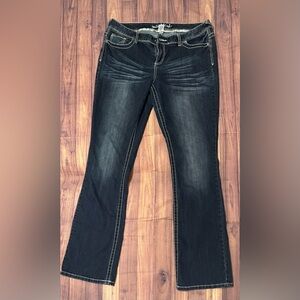 Maurices Dark Wash LONG Boot Cut Jeans